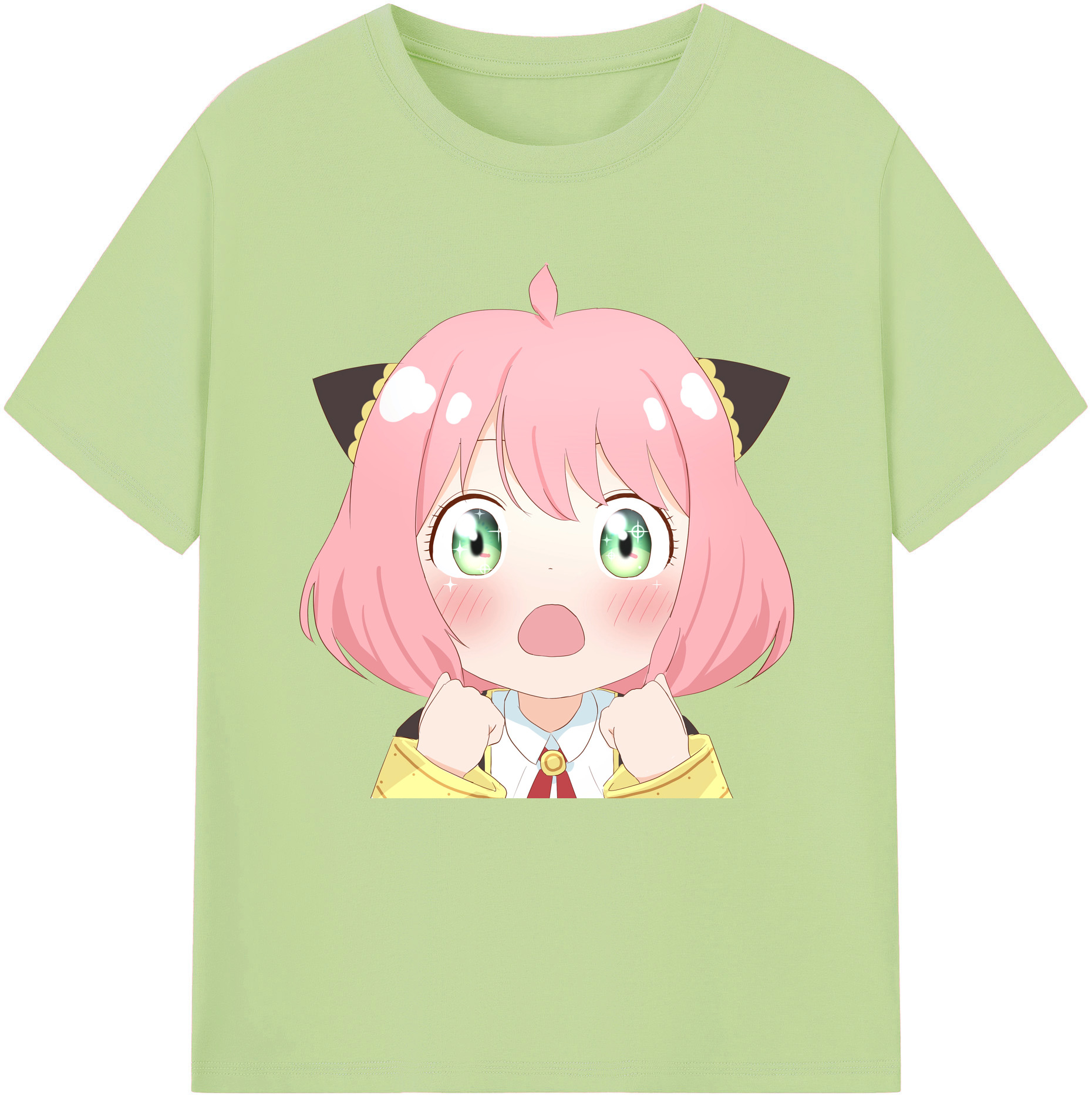 （画像用） SPY×FAMILY间谍家家酒 綿100％半袖Tシャツ（フロントプリント）